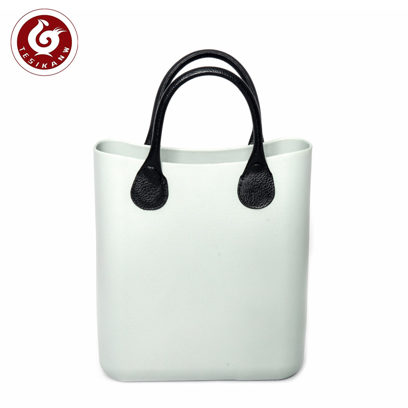 OEM ODM Italy Popular Fashion EVA Beach Handbags Made In China white