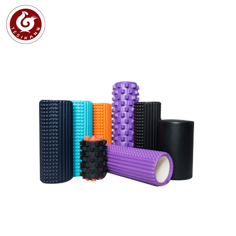 OEM ODM  EVA yoga foam roller customized for muscle Massage Foam Roller  and in gymnastic accessories exercise
